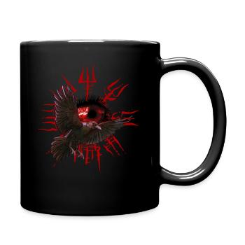 Vegvisir Odin avec Hugin et Munin - Vikings - Mug uni - noir - Droite