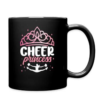 Cheer Cheerleading Cheer Princess - Full Colour Mug - black - Right