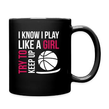 Basketball Basketball Basketball Team - Full Colour Mug - black - Right
