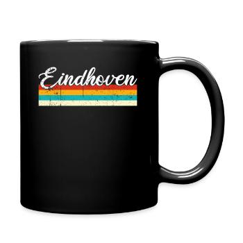 Eindhoven Rétro Vintage - Mug uni - noir - Droite