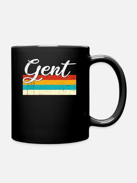 Gent Retro Vintage - Tasse einfarbig - Schwarz