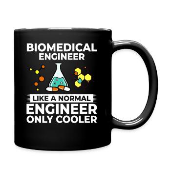 Biomedical Medical Technology Bioengineering - Full Colour Mug - black - Right