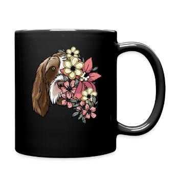 Spinone Italiano Chiens - Mug uni - noir - Droite
