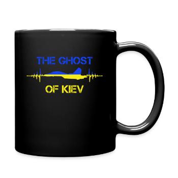 Le fantôme de Kiev Puck Futin Fuck Poutine Zelensky - Mug uni - noir - Droite