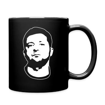 Zelensky Ucrania minimalista - Mug uni - noir - Droite