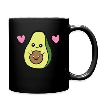 Avocado Mama Avocado Mom Love Avocados - Full Colour Mug - black - Right
