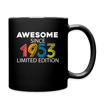 Fantastique depuis 1953 - né en 1953 - Mug uni - noir - Droite