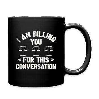 Avocat Tshirt Droit Avocat Juge Avocat Droit - Mug uni - noir - Droite
