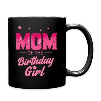 Femme Maman de la fille d’anniversaire Maman Maman Grand-mère - Mug uni - noir - Droite