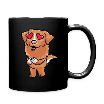Nova Scotia Duck Tolling Retriever - Full Colour Mug - black - Right
