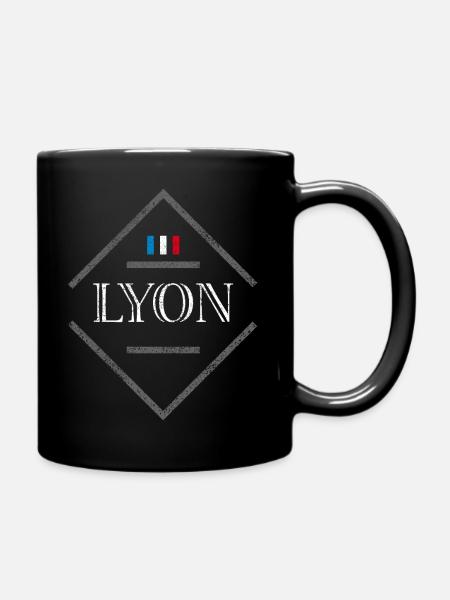 Lyon - Mug uni - noir