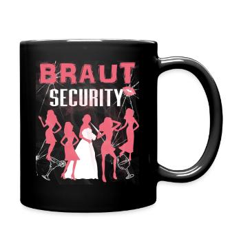 Bridal Security - Full Colour Mug - black - Right