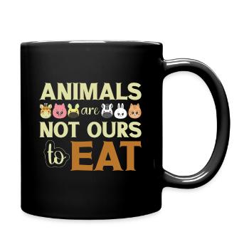 Animals Animal Welfare - Full Colour Mug - black - Right