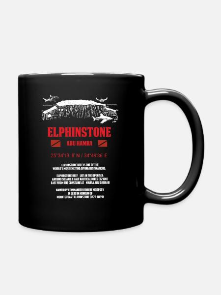 Egypte Red Sea Elphinstone Diving Gift - Mug uni - noir