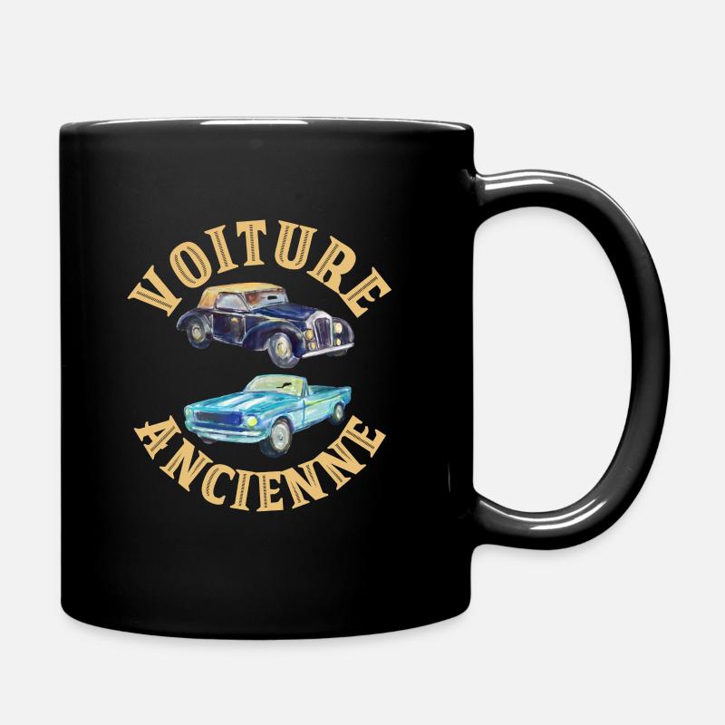 VOITURE ANCIENNE - Mug uni - noir