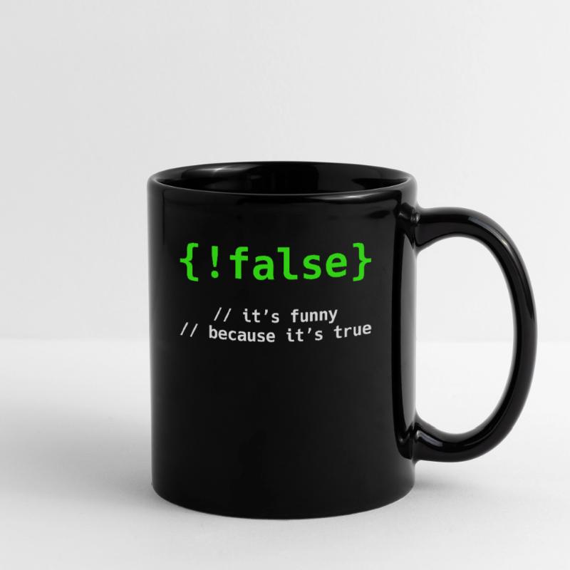 Admin Administrator Coding Coding Programming Full Colour Mug