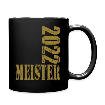 Meister 2022 Aufstiegstrikot 22 Liga Meister - Tasse einfarbig - Schwarz - Rechts