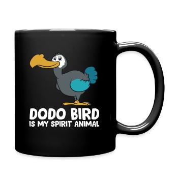 Dodo Vogel ist mein Seelentier Niedlicher Dodo - Tasse einfarbig - Schwarz - Rechts