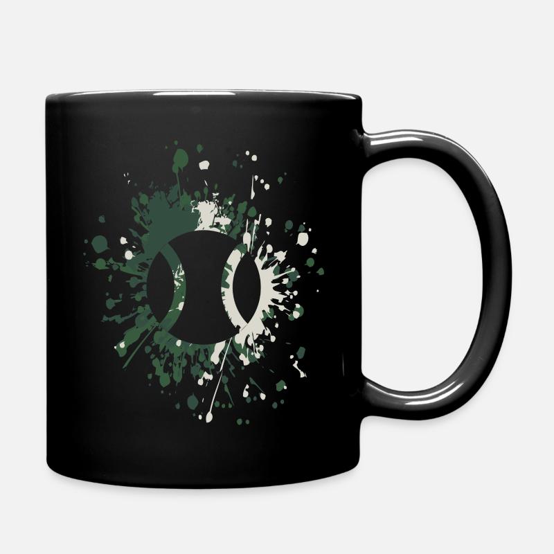 Tennisball Color Splash - Tasse einfarbig - Schwarz