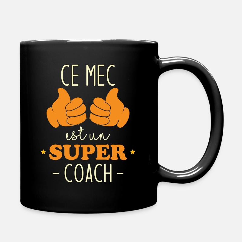 Ce mec est un super coach - Mug uni - noir