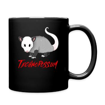 TECHNO TECHNOPOSSUM OPOSSUM - Tasse einfarbig - Schwarz - Rechts