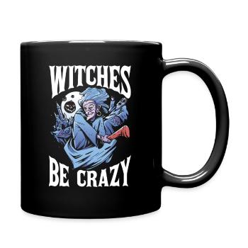witches be crazy - Full Colour Mug - black - Right