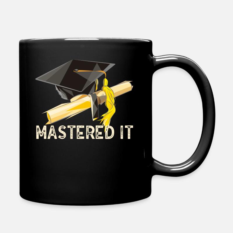 Call Me Master Graduation School College Degree - Tasse einfarbig - Schwarz