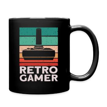 Retro Gamer pour les joueurs et les nerds - Mug uni - noir - Droite