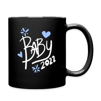 Bébé 2022 - Naissance Enceinte 2022 - Mug uni - noir - Droite