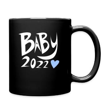 Bébé 2022 - Naissance Enceinte 2022 - Mug uni - noir - Droite