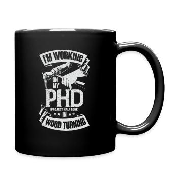 Tournage Bois Tournage Banc Turner Cadeau - Mug uni - noir - Droite