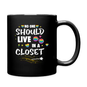 LGBT Humor | Pride Statement - Full Colour Mug - black - Right