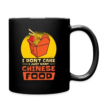 Cuisine asiatique Cuisine chinoise Fan Noodle Foodie - Mug uni - noir - Droite
