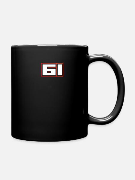 szescdziesiat jeden - Tasse einfarbig - Schwarz