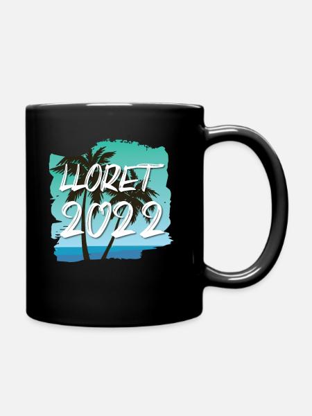 Lloret De Mar 2022 - Tasse einfarbig - Schwarz
