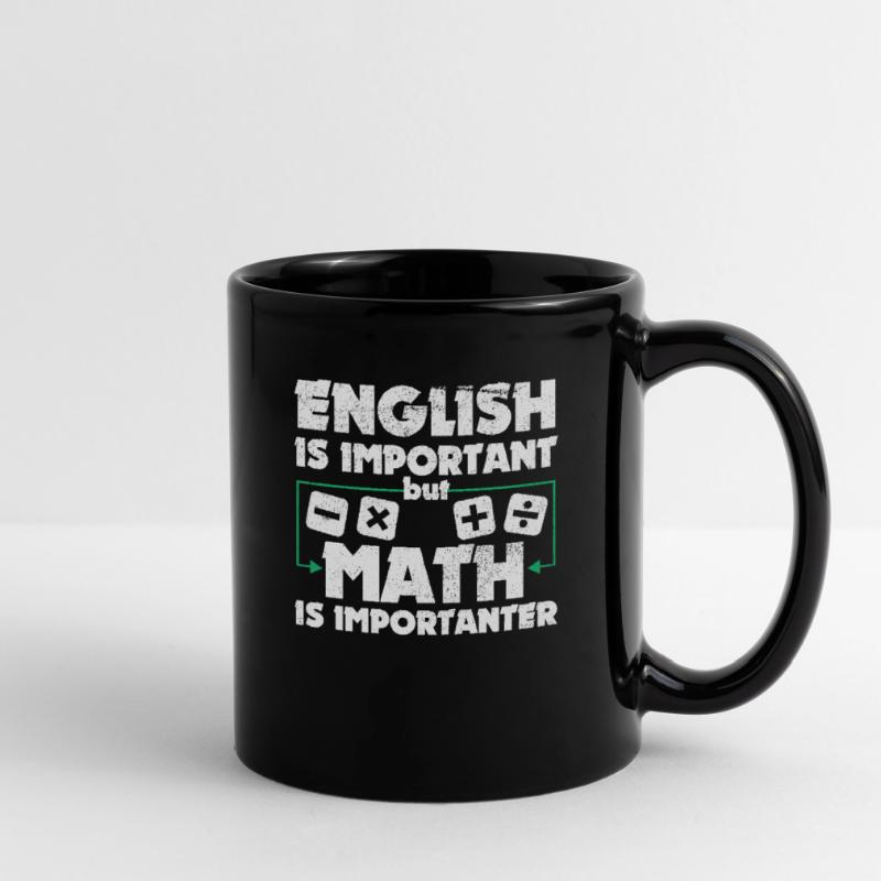 Funny Math Art Student Pun Mathematics Lovers Fun Full Colour Mug