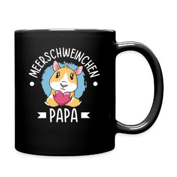 Guinea Pig Dad - Tasse einfarbig - Schwarz - Rechts