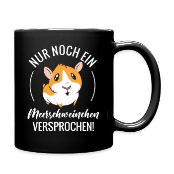 Just One More Guinea Pig - I Promise! - Tasse einfarbig - Schwarz - Rechts