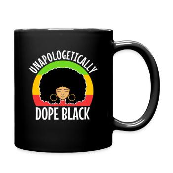 Noir sans excuse - Mug uni - noir - Droite