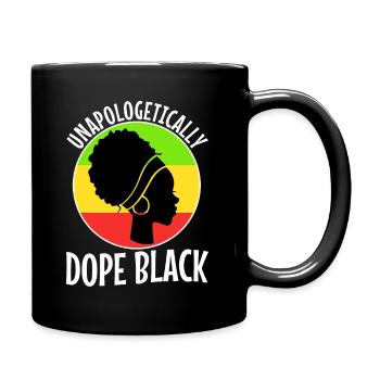 Noir sans excuse - Mug uni - noir - Droite