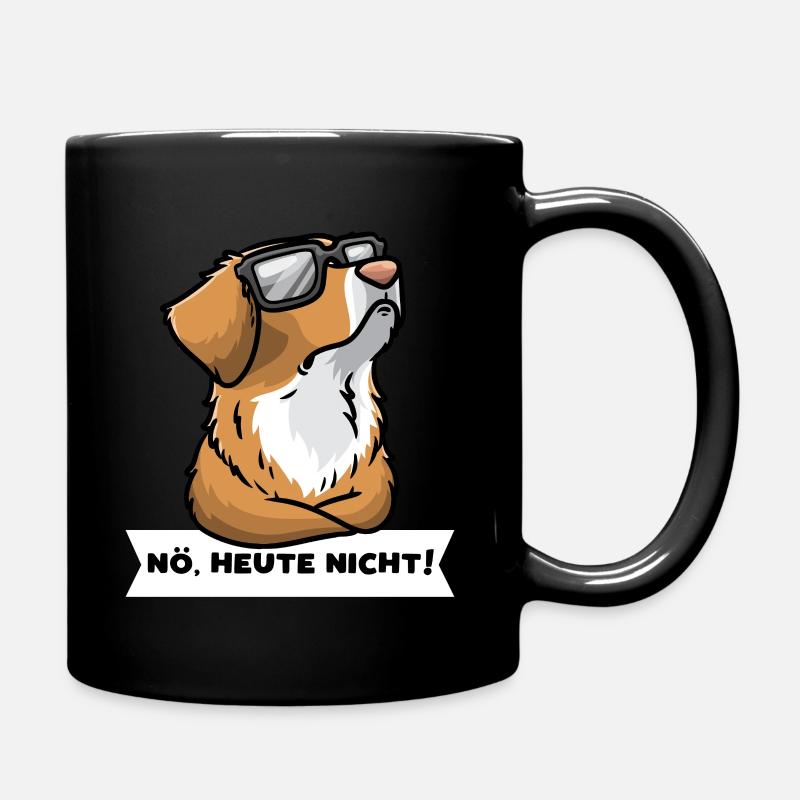Nova Scotia Duck Tolling Retriever Hund - Tasse einfarbig - Schwarz