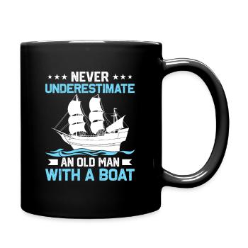 Sailing 19 - Full Colour Mug - black - Right