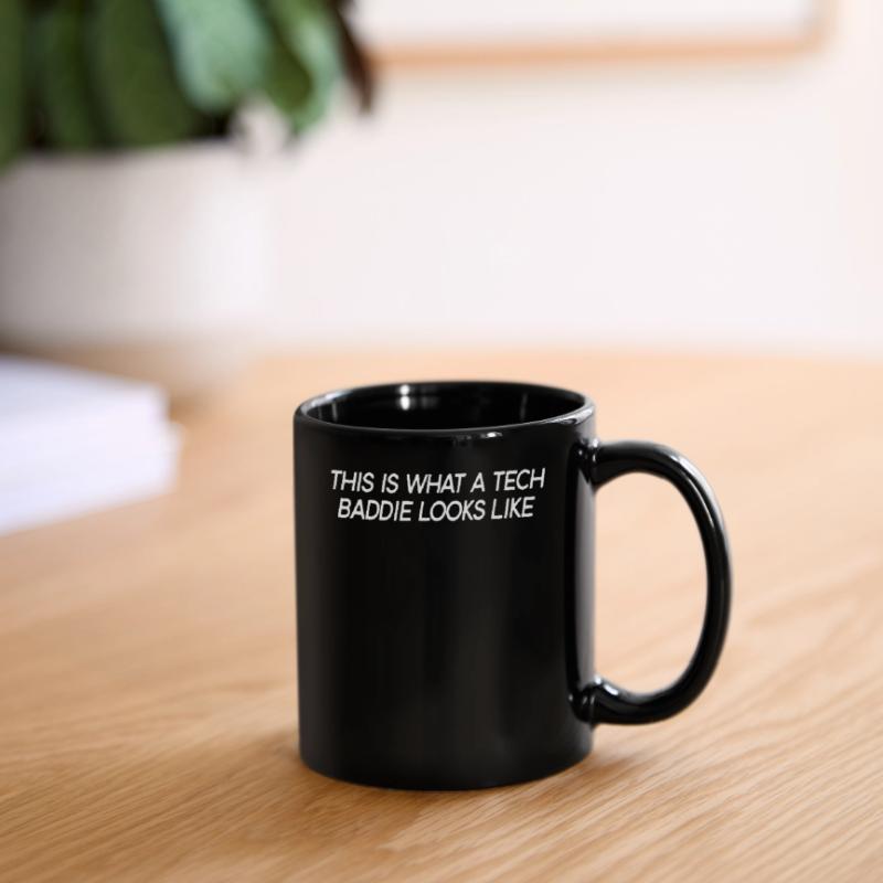 Tech Baddie Women's Coder Programmer STEM Girls Full Colour Mug