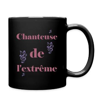 Cadeau femme Chanteuse de l'extrême - Mug uni - noir - Droite