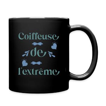 Cadeau femme Coiffeuse de l'extrême - Mug uni - noir - Droite