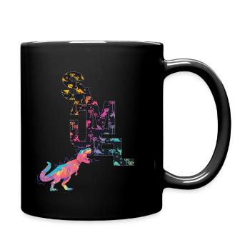 Samuel - Beau nom de garçon avec TREX - Mug uni - noir - Droite