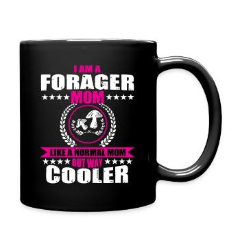 Mushroom picker Mom - Full Colour Mug - black - Right
