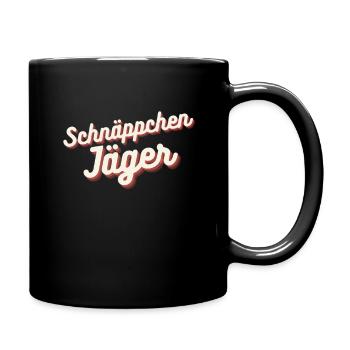 Flohmarkt Schnäppchenjäger Trödelmarkt - Tasse einfarbig - Schwarz - Rechts