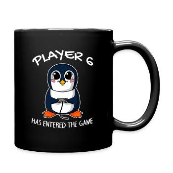 Player 6 has entered the game Baby - Full Colour Mug - black - Right