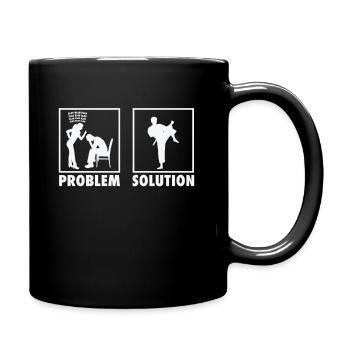 Karaté Pratiquants de Karaté Karatéka Déclaration - Mug uni - noir - Droite